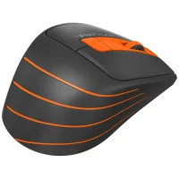 Мышь A4Tech Fstyler FG30S (серый/оранжевый) фото 6